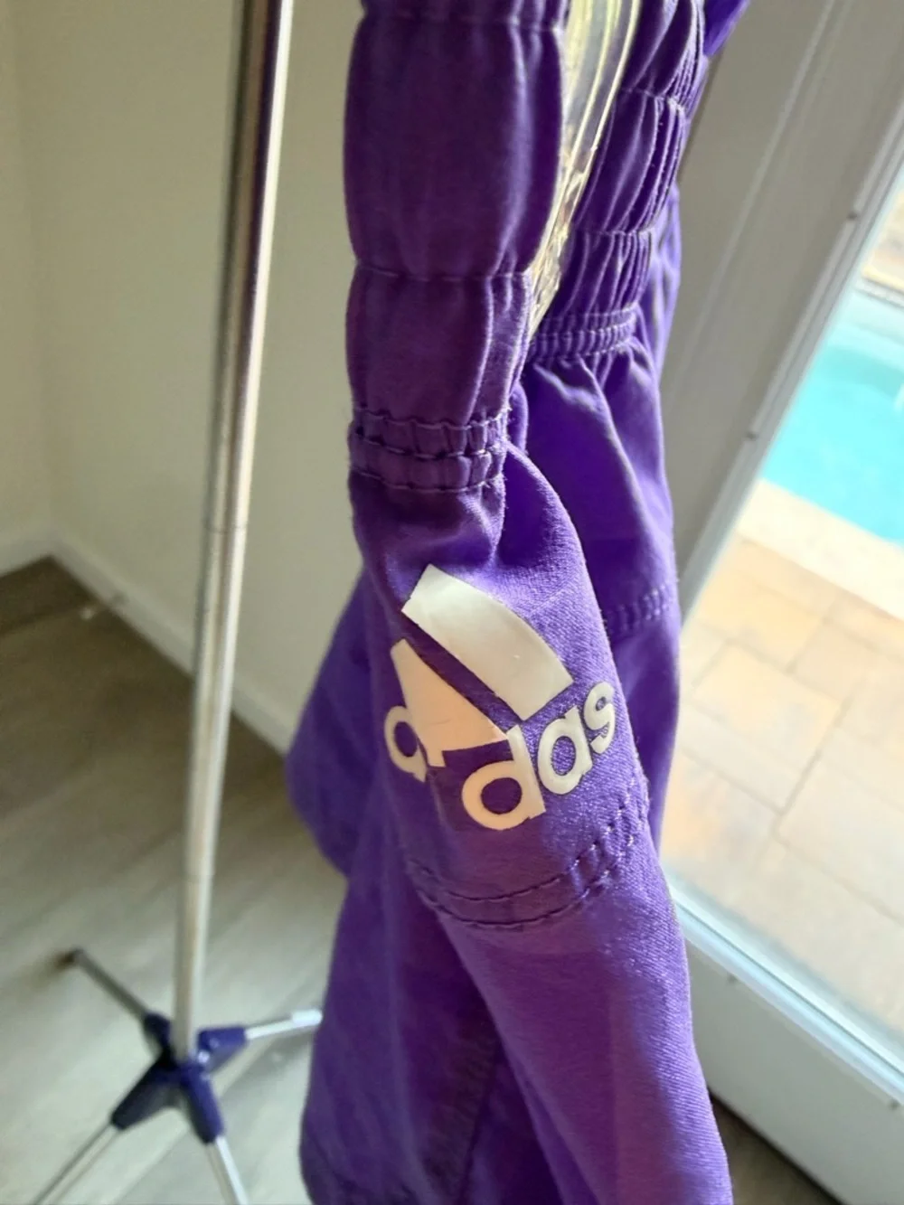 adidas Purple Women's Athletic Shorts M
